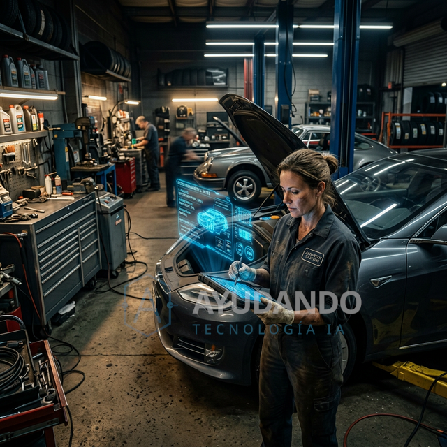 Talleres mecánicos con IA