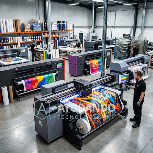 Rotulación e imprentas con IA